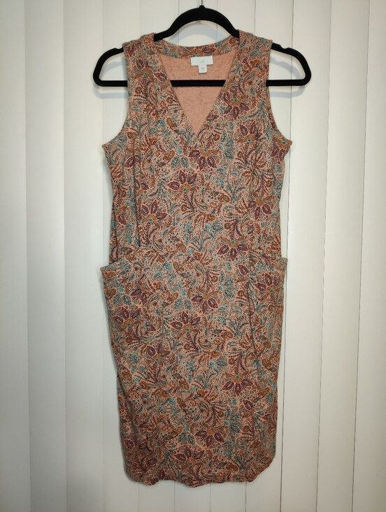 J. Jill Dresses & Skirts - J. Jill Paisley V-Neck Dress